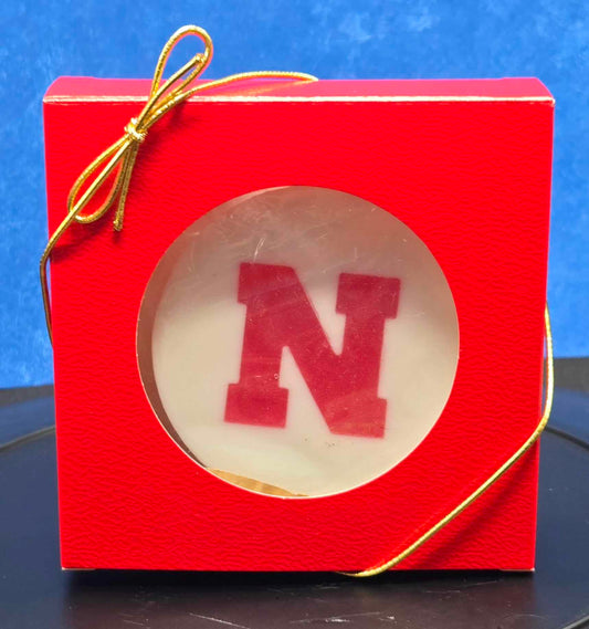 University of Nebraska Soap - Round with Gift Box