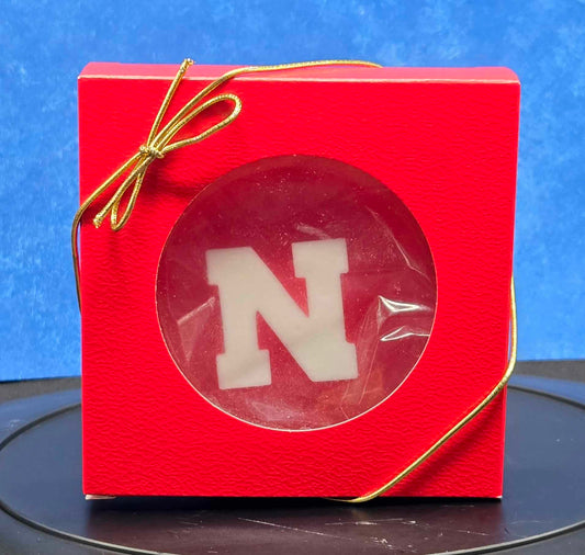 University of Nebraska Soap - Round Red with Gift Box