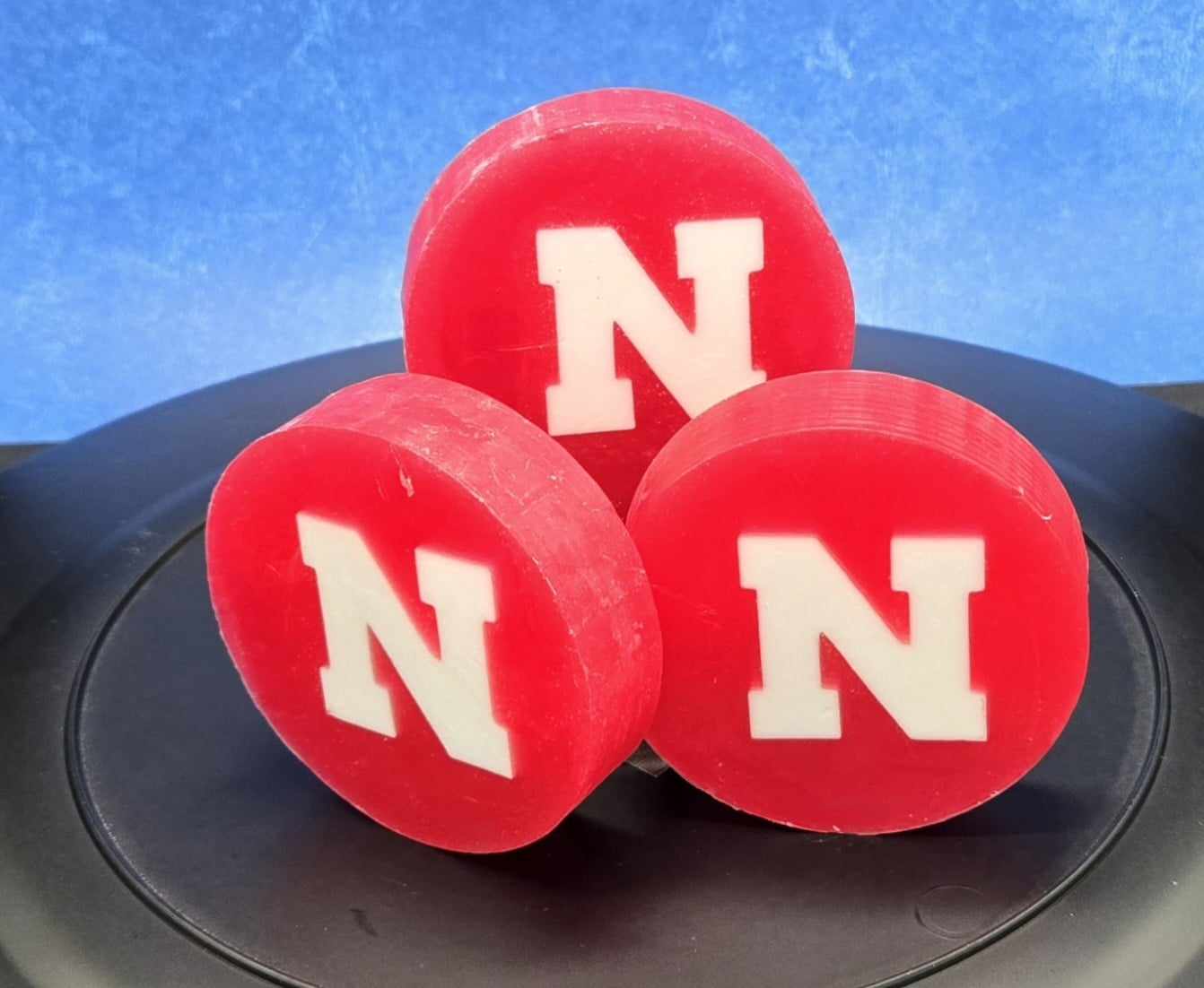 University of Nebraska Soap - Round Red with Gift Box