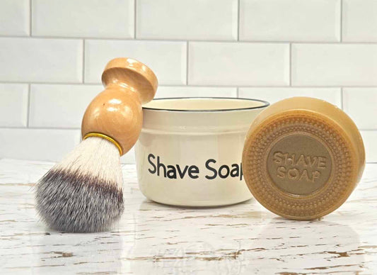 Shaving Soap Set (Beige)