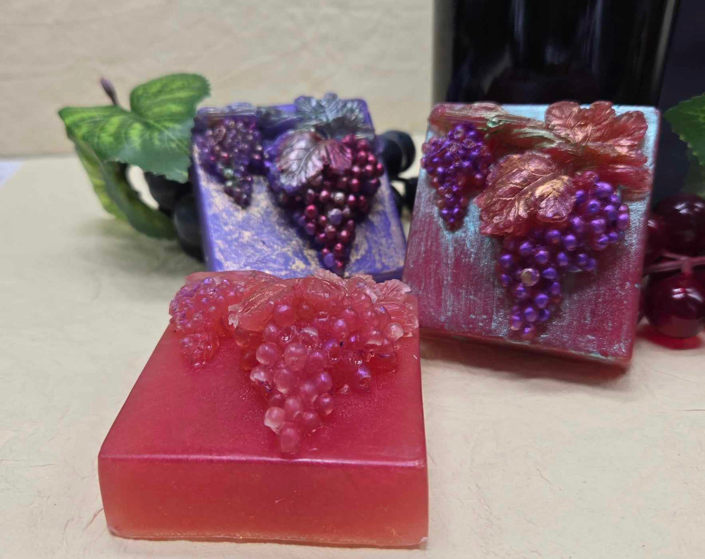 Wine Soap - 3D Grapes