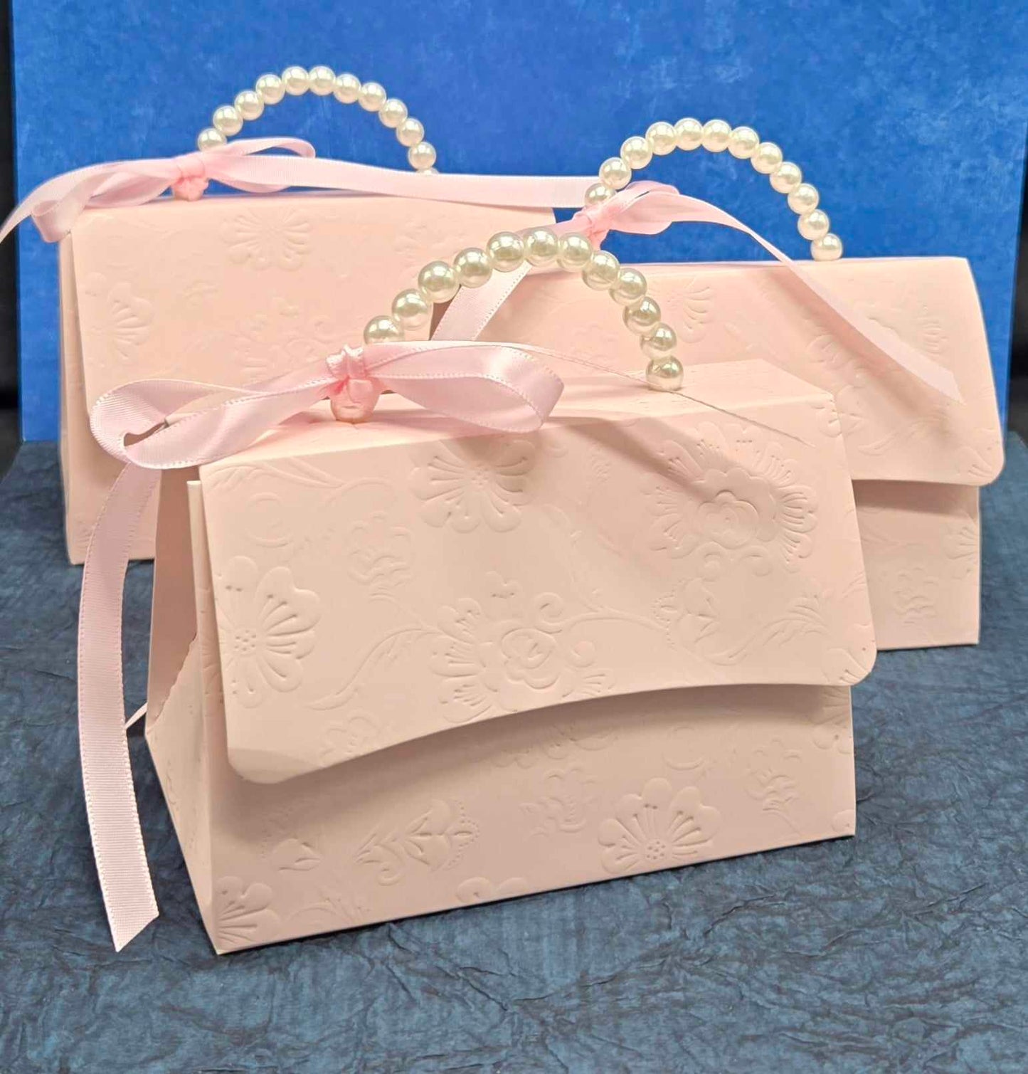 For HER! Sweet Pink Purse Gift Box with Scented Heart Soap